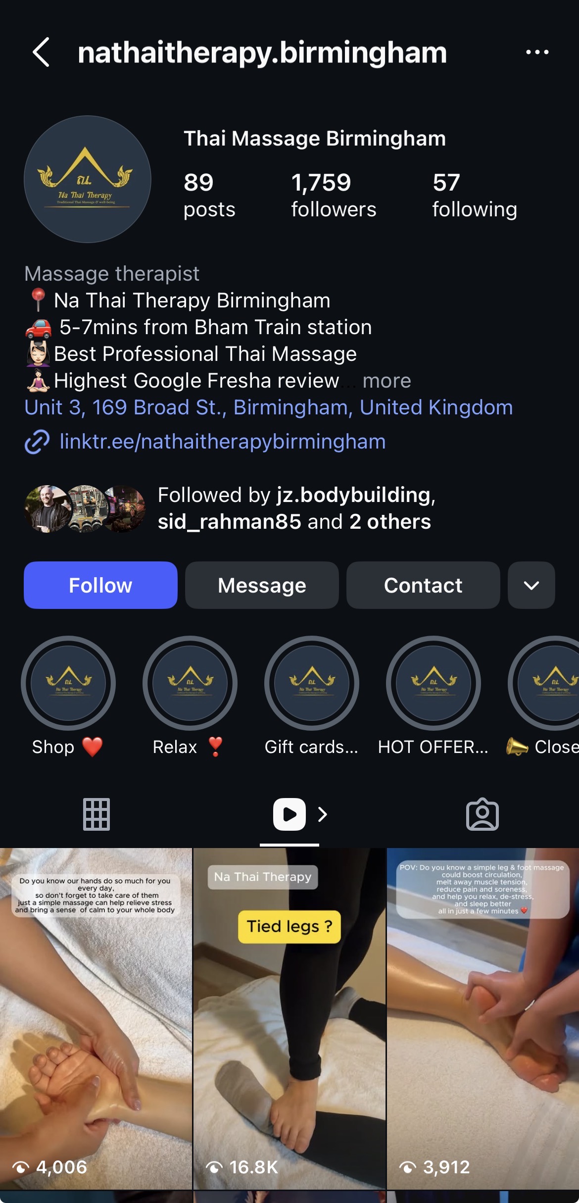 Instagram After Working With Us